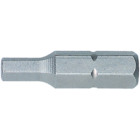 Sechskant-Bit WIHA, SW 5 mm, Antrieb 1/4 Zoll, C 6,3, L 25 mm