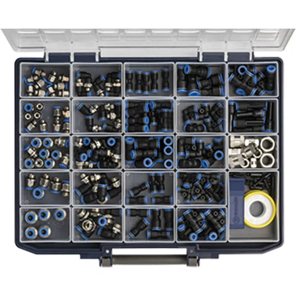 Sortimentsbox Schnellsteckverbindungen "Blaue Serie"