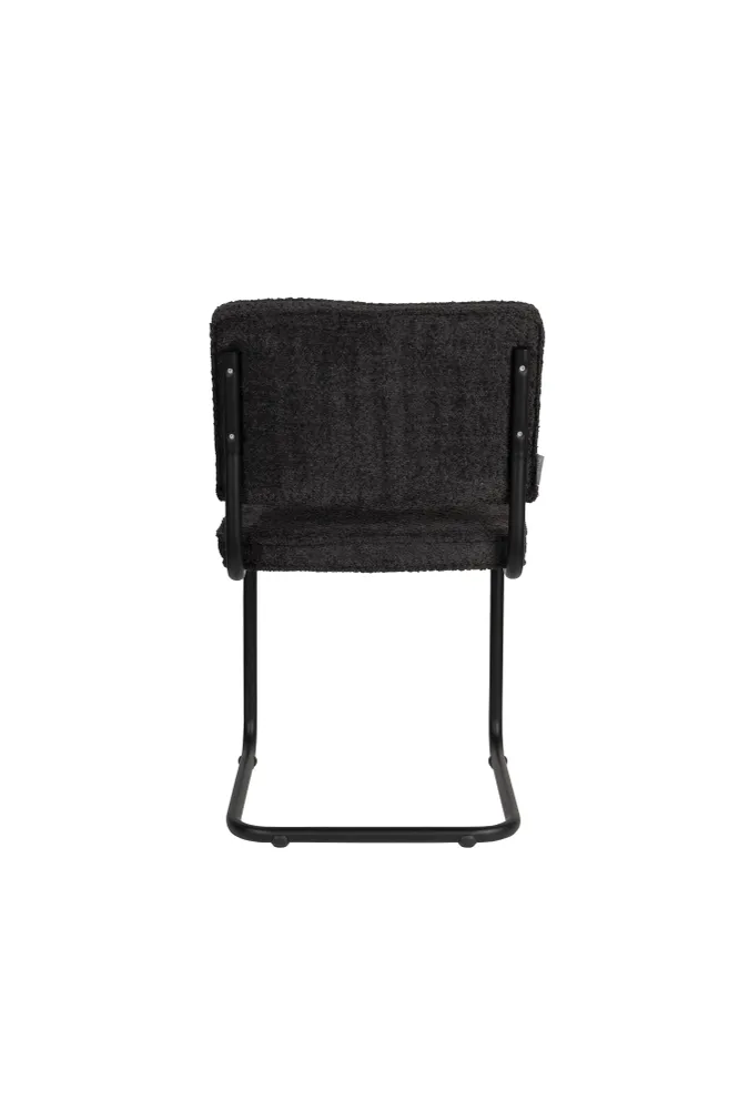 Kamm weicher Stuhl schwarz