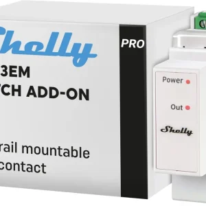 Shelly Pro 3EM Switch Add-On