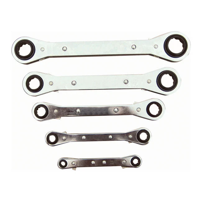 Lang Tools Box End Wrench Set Latch-on US Größen