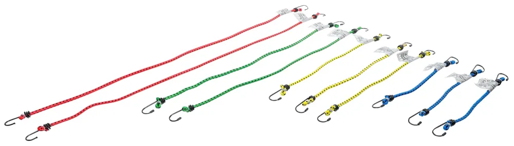 BGS 10x Gepäckspanner Spanngummi Spannseil Spanngurt Gepäckspinne Expander 85512
