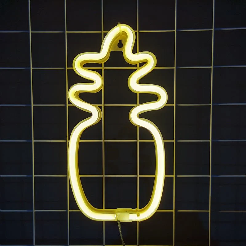 Ananas-Neon-LED-Lampe
