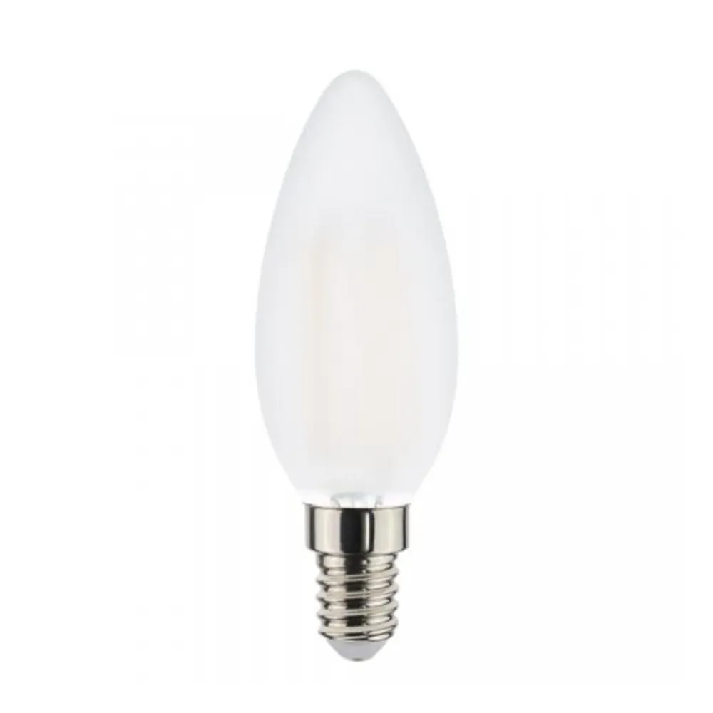 Proventa Longlife LED Candle LED-Lampe mit kleiner E14-Fassung – Modell mattiert – _ 35 mm