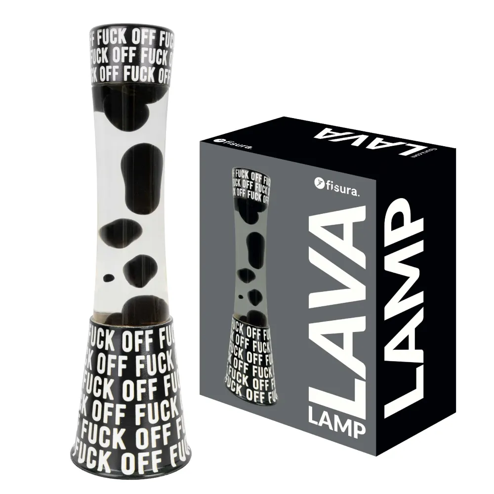 Lavalampe „fuck off“