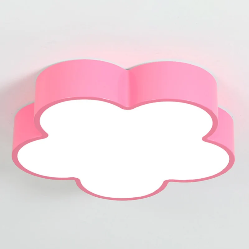 Blumenförmige Unterputz-Beleuchtung, Cartoon-Metallic-LED-Unterputzleuchte für Kinderzimmer Clearhalo