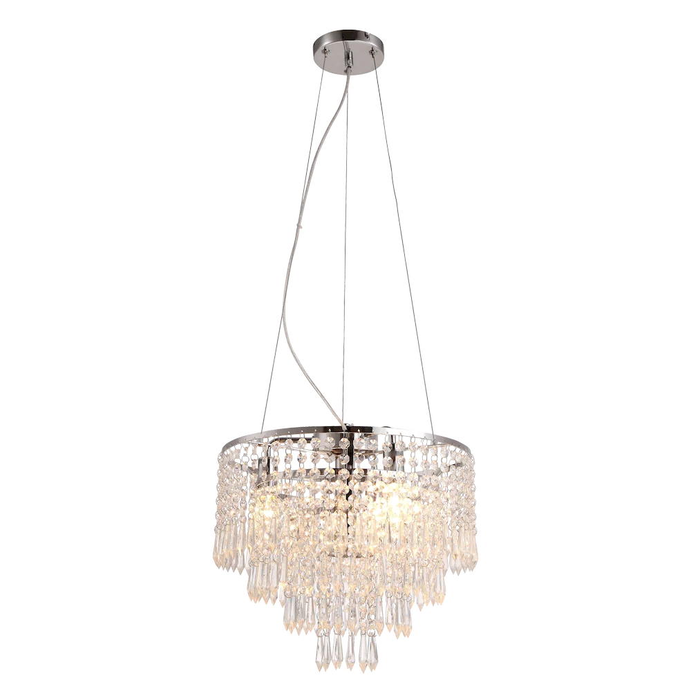 Kronleuchter CosmoLight Porto 4L Chrom E14