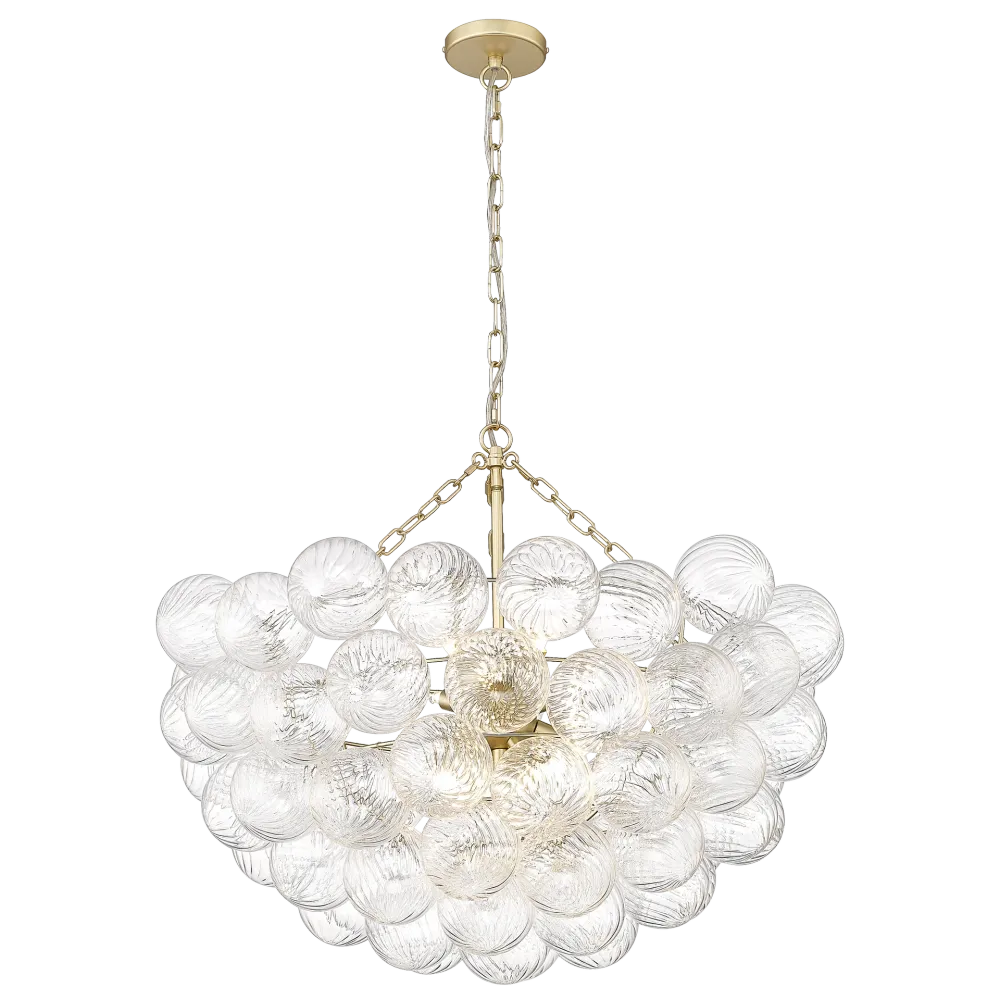 Pendant lamp CosmoLight Como 13L G9 matt gold