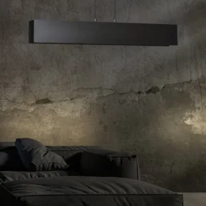 GENTOR Pendelleuchte 3L, schwarz, E27 Emibig