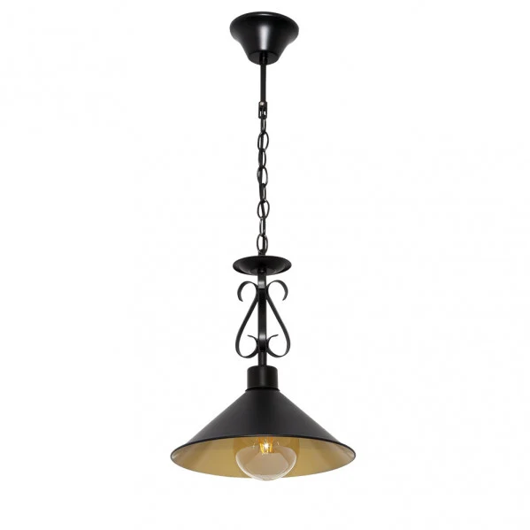 Fabrilamp Deckenleuchte Azalea schwarz E27