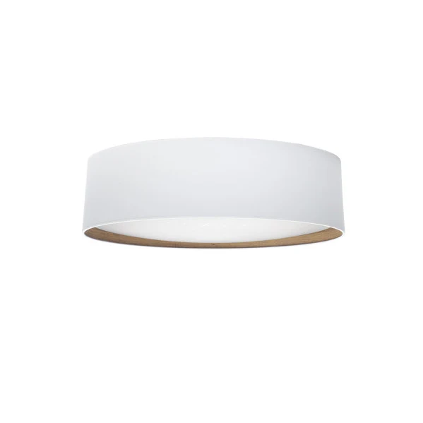 Fabrilamp Deckenleuchte Tatiana, weiß, Textil