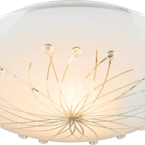 Globo Lighting Calimero I Deckenleuchte, Metall, Weiß, E27