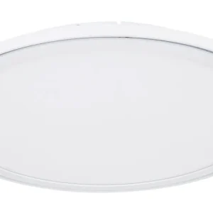 Globo Lighting Samu Deckenleuchte, flach montiert, Metall, weiß, 1/1 l