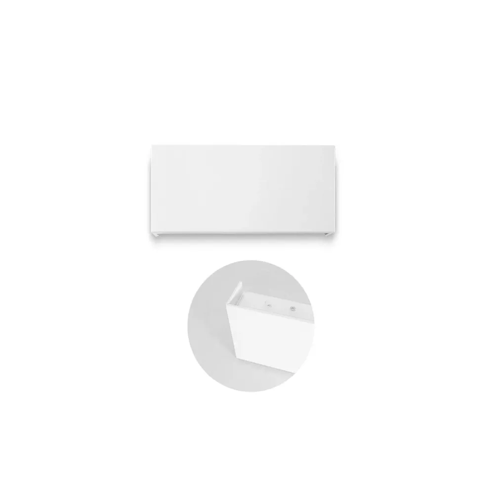 Ineslam NOA Wandleuchte mit LED-Beleuchtung (SMD) aus Aluminium, 16 cm–56 cm