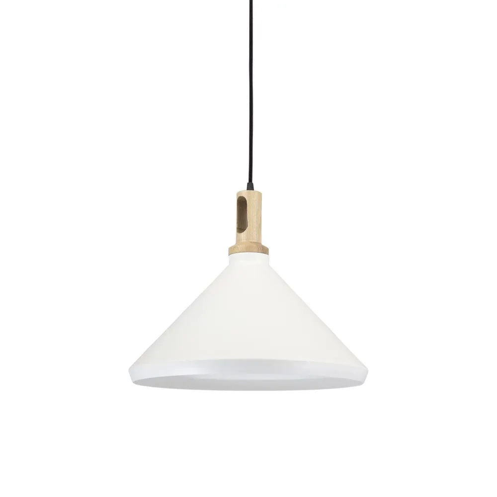 Pendelleuchte Ineslam Holz E27