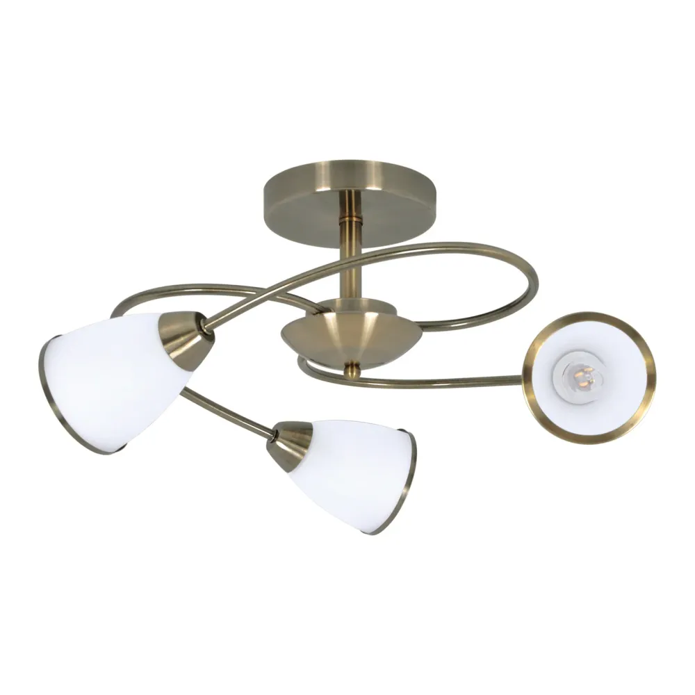 Kaja Plato 3L Deckenleuchte E14 H 30,0 cm