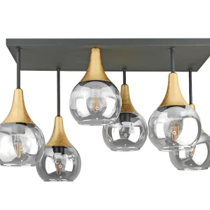 Keter Lighting Soma 6L Deckenleuchte E27 H 40,0 cm