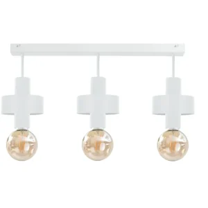 Keter Lighting Unica 3L Deckenschienenleuchte E27 H 25,0 cm Black