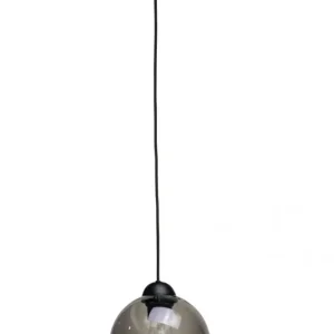 Keter Lighting Yuno 1L Deckenpendelleuchte E27 H 120,0 cm Black