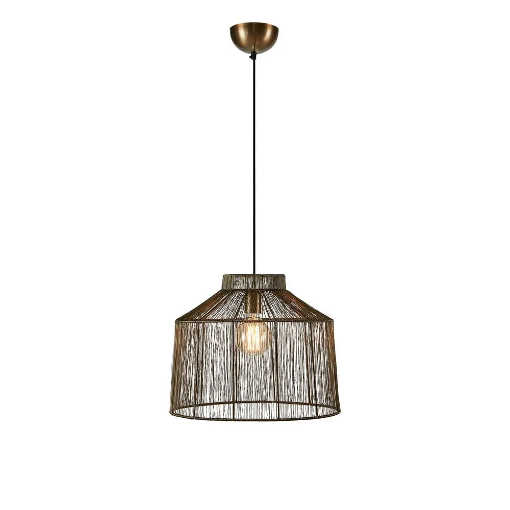 Markslöjd Capanna 1L Pendelleuchte E27 Antique
