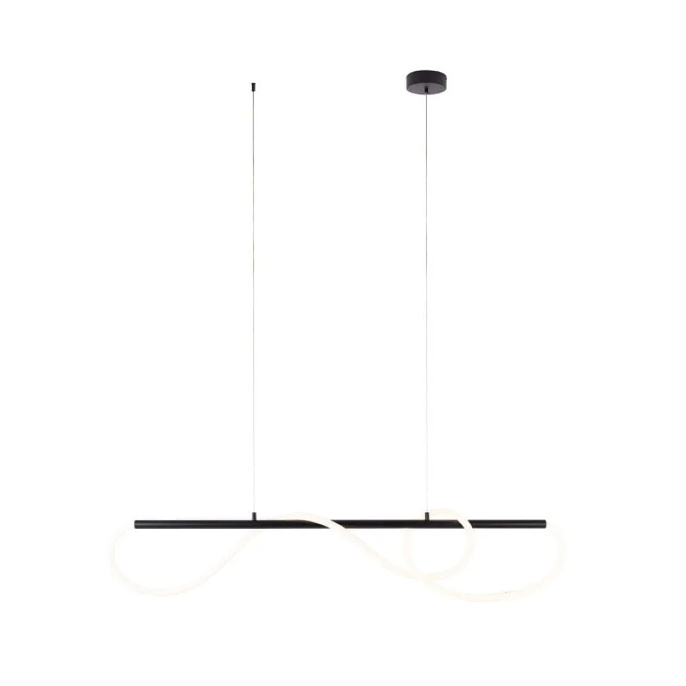 Maxlight Laguna 1L lineare LED-Deckenpendelleuchte, L 150 cm