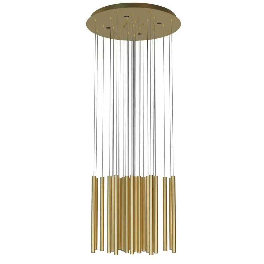 Maxlight Organic 33L Pendelleuchte LED D 62cm Gold