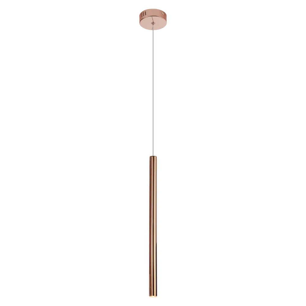 Maxlight Organic 1L LED-Deckenpendelleuchte, D 2,5 cm Copper