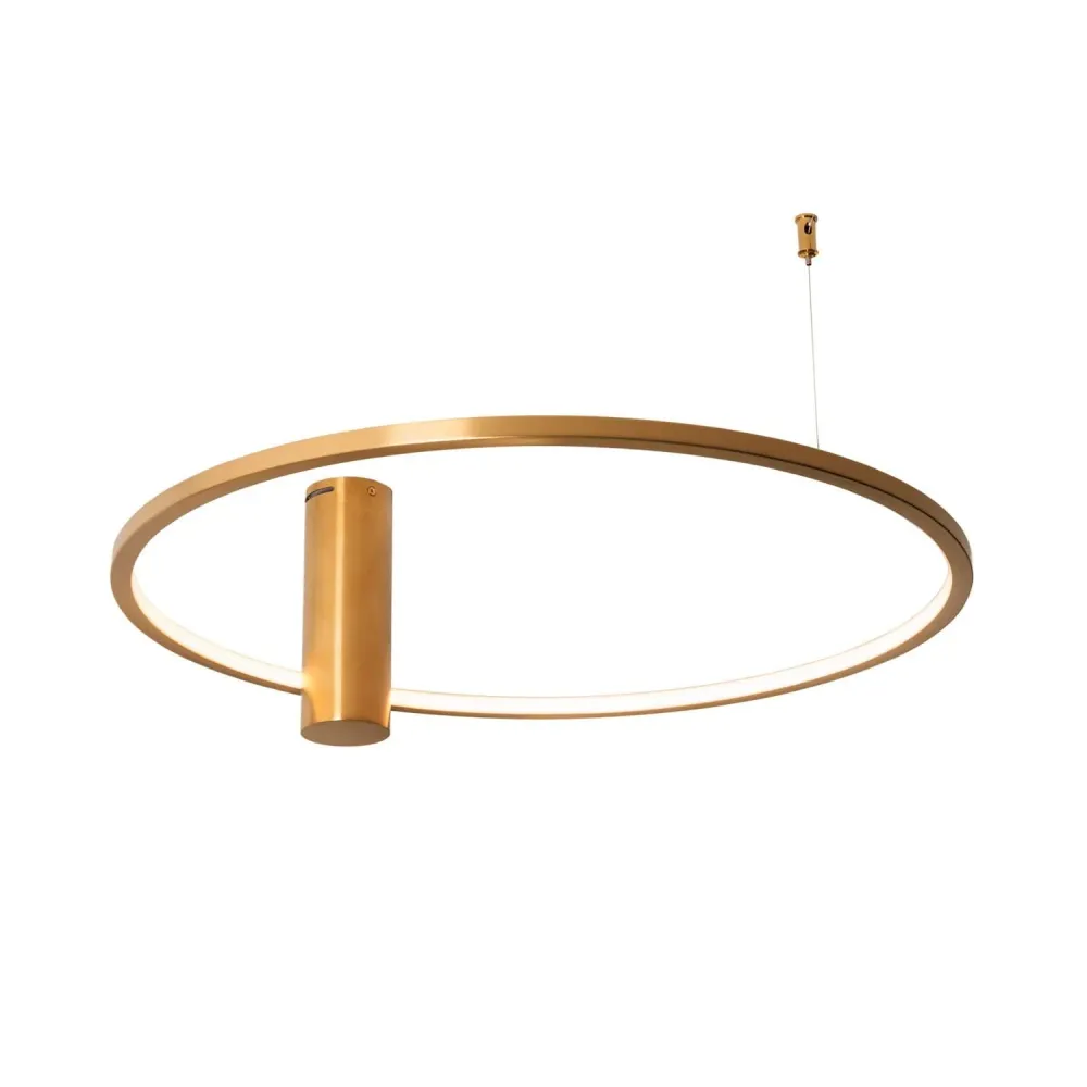 Maxlight Queen 1L LED-Deckenleuchte, goldfarben, Durchmesser 60 cm