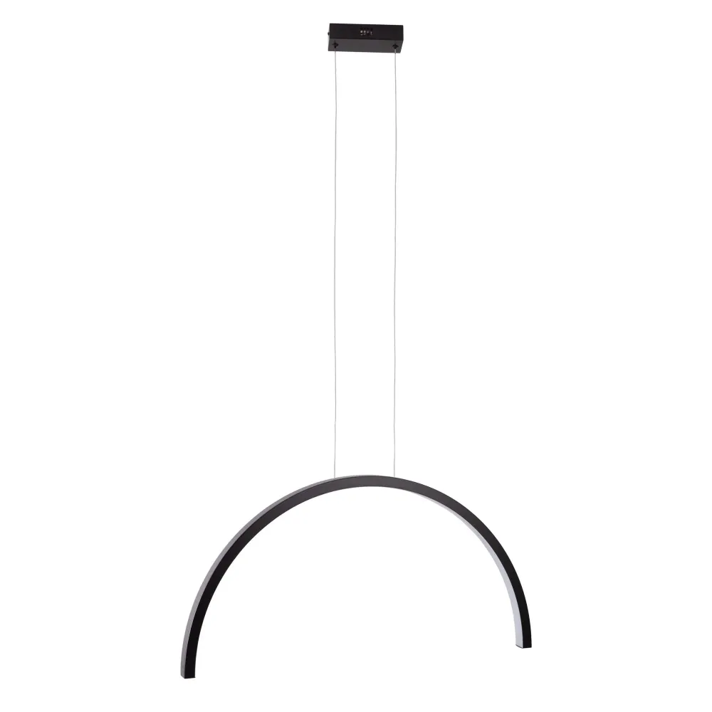 Maxlight Trio Arc 1L Pendelleuchte LED, 21 W, L 80 cm Black