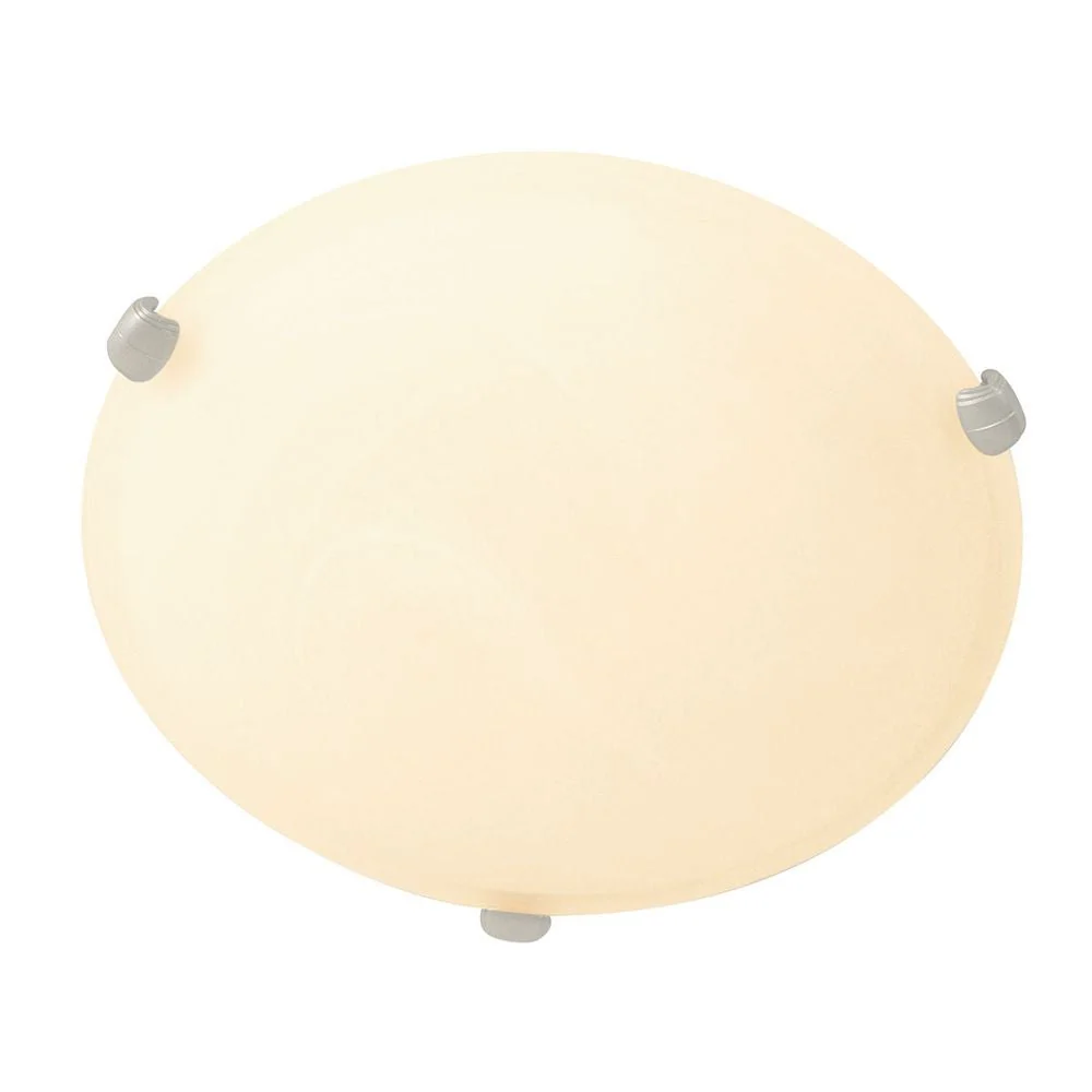Steinhauer Deckenleuchte, 1L, weiß, E27, Durchmesser 30 cm