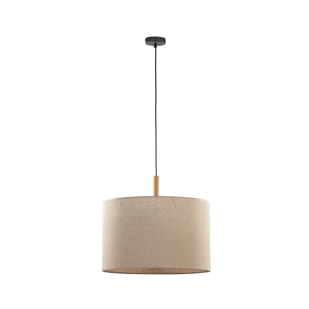 Pendelleuchte DEVA Metall schwarz E27 1L TK Lighting
