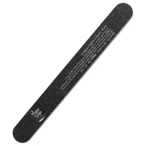 2-seitige Nagelfeile 100/180, schwarz