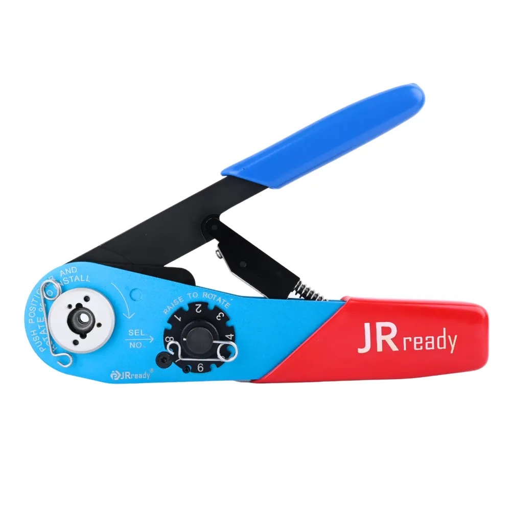 YJQ-MH800 Miniature Adjustable Crimp Tool ULTRA-PRECISION Crimper Wire Range 20-32 AWG JRready tools