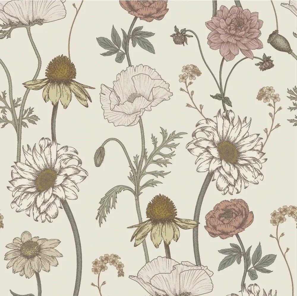 Tapete Fleur d'Amour
