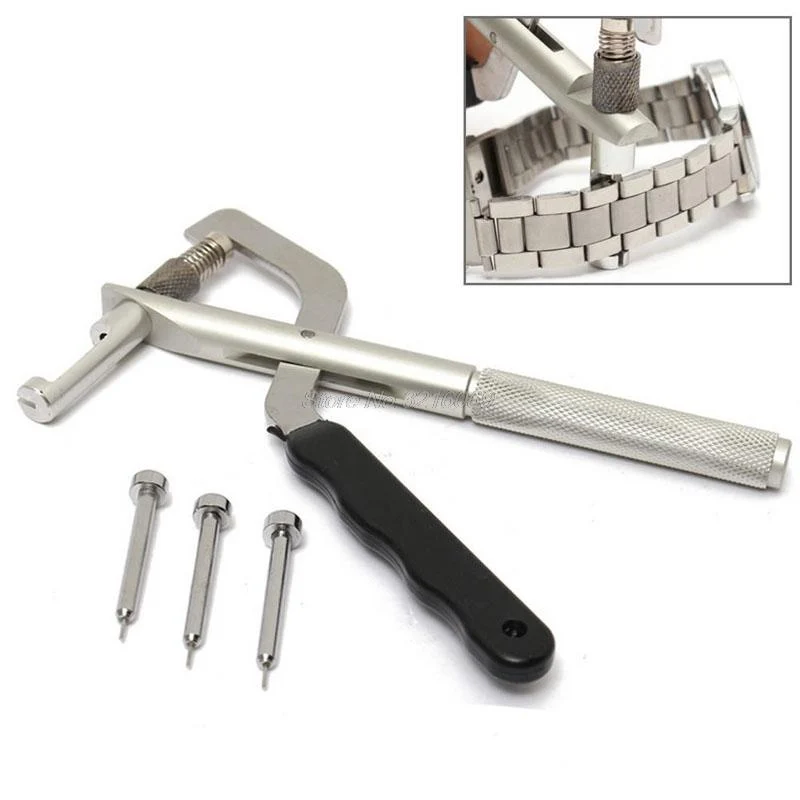 Watch Strap Band Adjusting Link Pin Plier Puncher Tool
