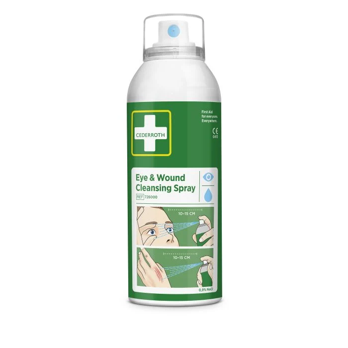 95840 Augen- und Wundreinigungsspray 150 ml Cederroth Eye & Wound Cleansing Spray Ref 726000