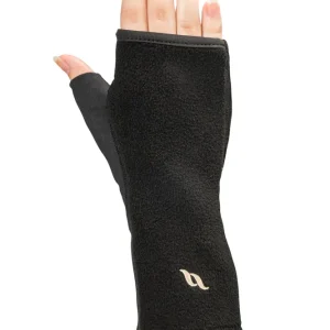 Gloria Fingerless Gloves Black L