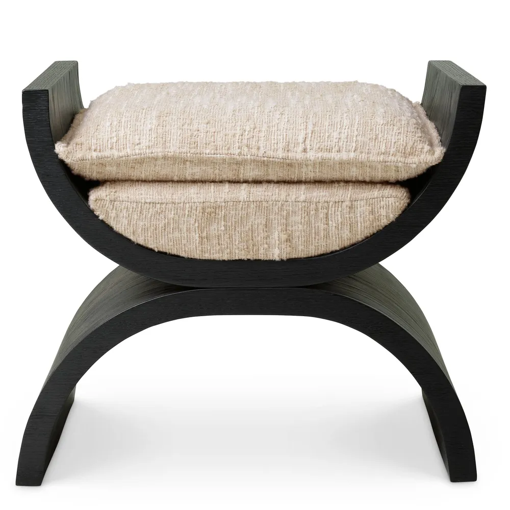 Eichholtz Hocker Claybourne – Sonata Cream