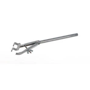 Bürettenklemme mit Schaft, verchromt, Durchmesser=4-20mm, Schaftlänge=130mm,Gewicht g: 83,0