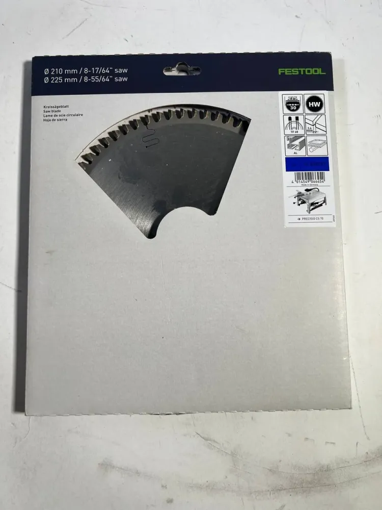 Festool HW 225x2,6x30 TF68 Kreissägeblatt Aluminium / Plastics ( 488291 ) 225 x 2,6 x 30 mm 68 Zähne für Aluminium, NE-Met...