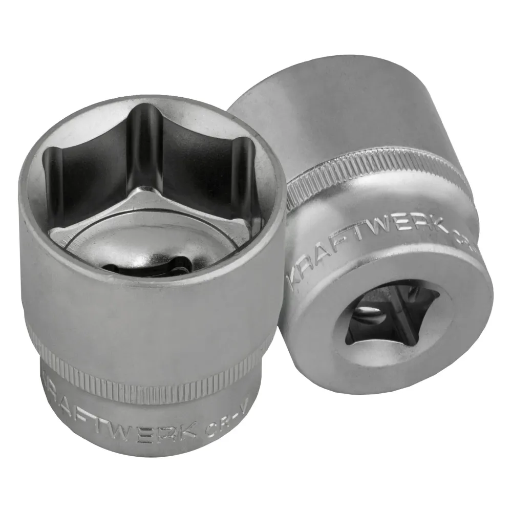 Kraftwerk BASIC LINE 1/2" Steckschlüsseleinsatz Aussen Sechskant 10 mm