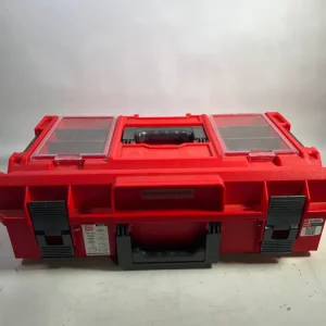 Qbrick System ONE 200 2.0 Profi RED ULTRA HD Custom Werkzeugkoffer modularer Organizer 585 x 385 x 190 mm 15,4 l stapelbar...