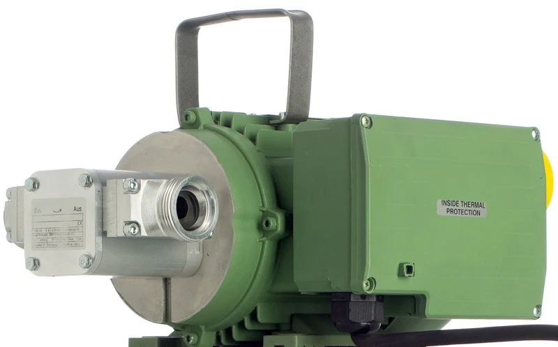 Impeller Pumpe 230 Volt, 90 l/min, 4 bar, Kunststoff Impeller, Diesel, Heizöl, Mineralöl