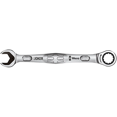 Wera Maulringratschenschlüssel 6000 Joker, SW 14 mm, Länge 188 mm, Chrom-Molybdän-Stahl, Zwölfkant