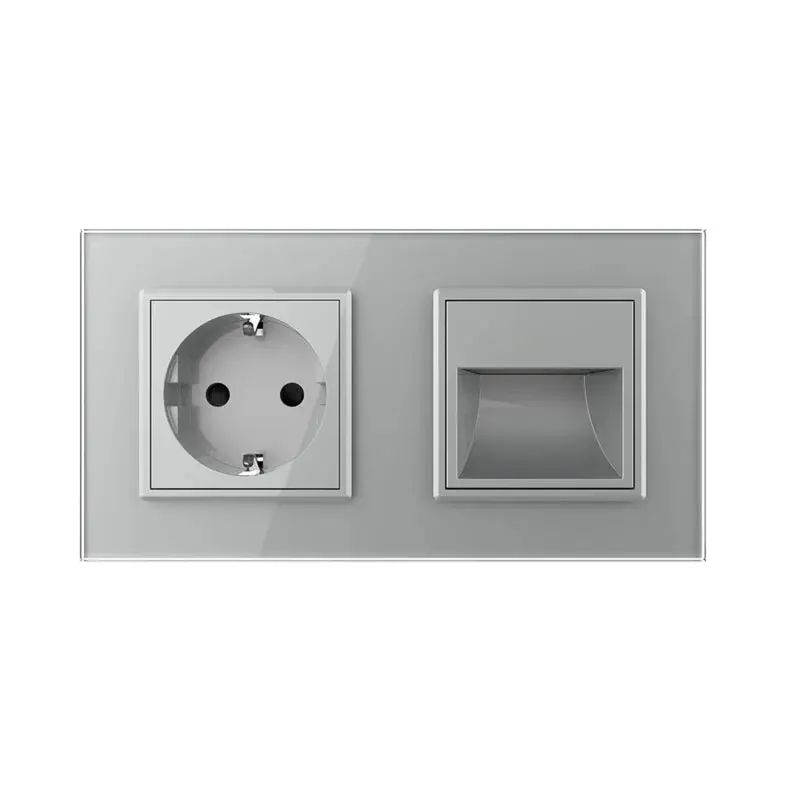 Livolo | Grau | Sr+sr | Wandhöhle Wandbeleuchtung