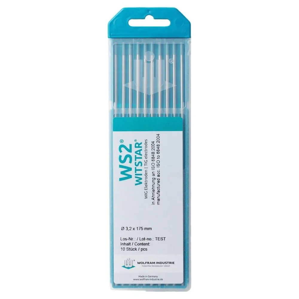 Wolfram Industries Wolframelektroden WS Witstar 3,2 x 150 mm 10 Stück - 709190PL