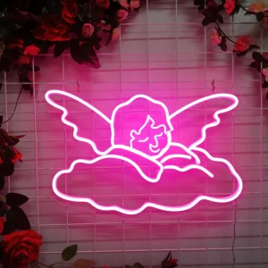 "Engelbaby" Neonschrift (Lagerbestand: 5 Einheiten)