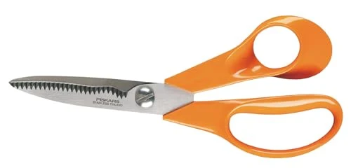 Fiskars Küchenschere, Gesamtlänge: 18 cm, Qualitätsstahl/Kunststoff, Classic, 1000819 im Sale