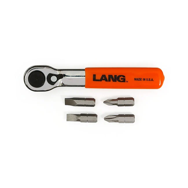 Lang Tools, Mini-Ratschen-Bitschlüssel. Feinzahnung